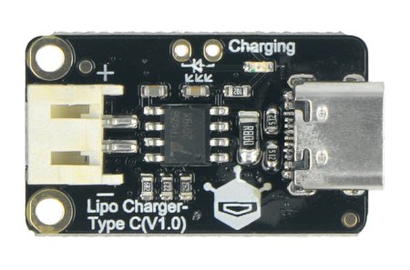 Lipo Charger - nabíjecí modul pro Li-Pol baterie přes USB typu C.