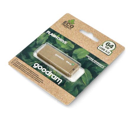 GoodRam Flash Drive - USB 3.0 Pendrive - UME3 Eco Friendly - 64 GB