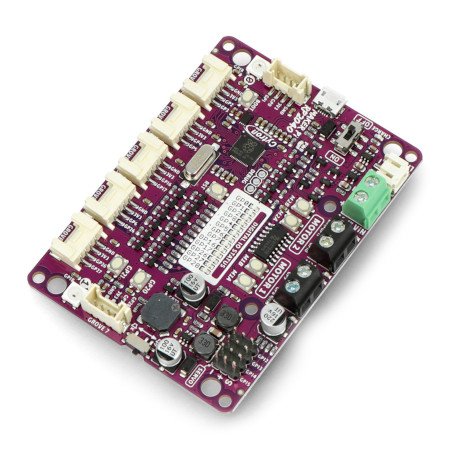 Maker Pi RP2040 má 7 konektorů Grove pro připojení periferních zařízení.