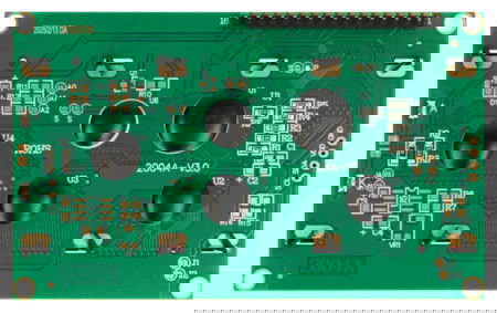 LCD displej 4x20 znaků modrý s konektory - justPi