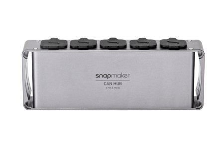 Rozbočovač Snapmaker 2.0 CAN je vybaven jedním vstupním portem a čtyřmi výstupními porty.