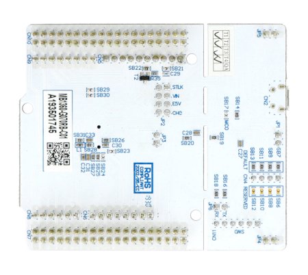 STM32 NUCLEO -G070RB - s MCU STM32G070RB, podporuje připojení Arduino a ST morpho