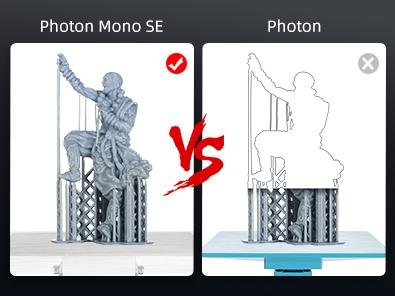 Rychlost tisku Photon Mono X je dokonce 60 mm / h