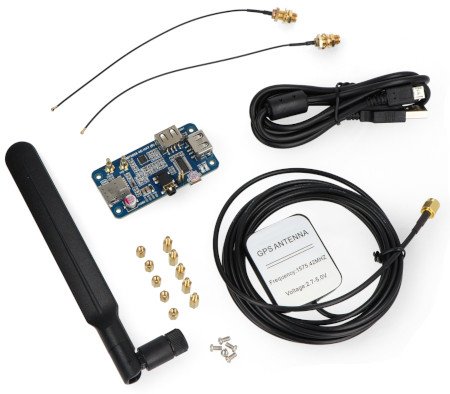 SIM7600G-H 4G HAT (B) – překrytí GNSS / LTE 4G / 3G / 2G pro Raspberry Pi - Waveshare 19485