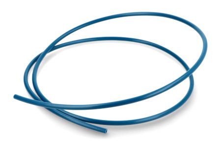 PTFE trubice Capricorn - modrá - vlákno 1,75 mm - 1 m