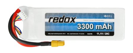 Balení Li-Pol Redox 3300 mAh 20C 3S 11,1V