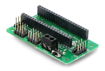 Simply Servos Board - servo měnič - 8 kanálů - pro Raspberry Pi Pico - Kitronik 5339.