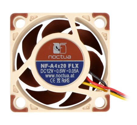 Noctua NF-A4X20 FLX ventilátor - 40 x 40 x 20 mm - 3pinový