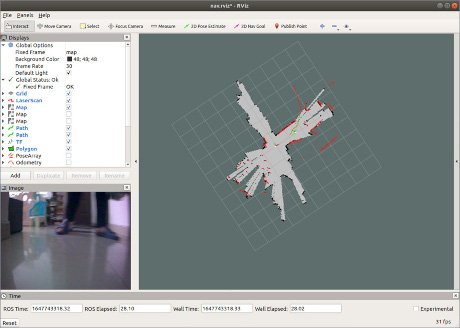 JetBot - stavebnice pro stavbu 2kolové robotické platformy Al s kamerou - mapování trasy.