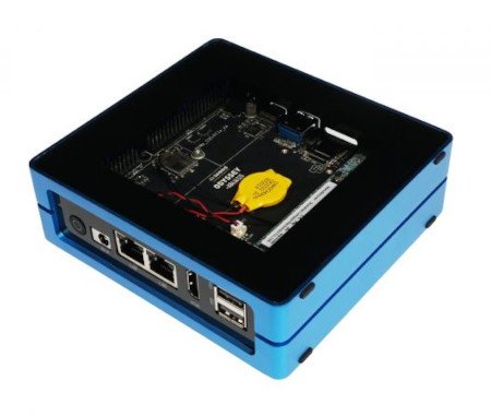Odyssey Blue – Intel Celeron J4125 + ATSAMD21 8 GB RAM + SSD 128 GB – WiFi – Windows 10 Mini PC – Seeedstudio 110991564.
