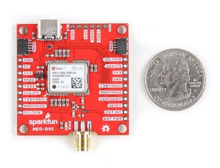 SparkFun GNSS Correction Data Receiver – GNSS přijímač korekčních dat – NEO-D9S – Qwiic – SparkFun GPS-19390.