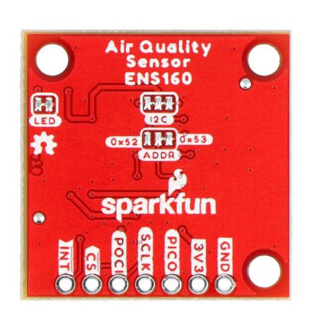 Senzor kvality vzduchu ENS160 od SparkFun.