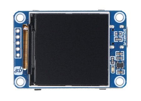 SquareyFi - LCD displej 1,54'' 240 x 240 px - 65K RGB - ESP-12E - Komponenty SB 25626