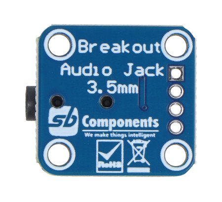 Modul se zásuvkou TRRS 3,5 mm Jack - SB Components 27637