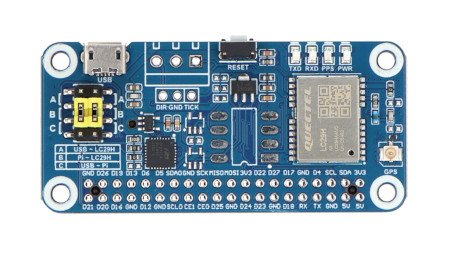 Dvoupásmový GPS modul L1 + L5 se systémem GNSS LC29H(AA) - překrytí pro Raspberry Pi - Waveshare 25278