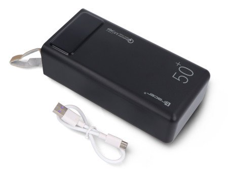 PowerBank 50000 mAh USB QC 3.0 / USB C PD - Tracer Magni - černá