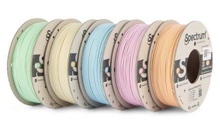Spectrum 5Pack Pastello PLA sada filamentů 1,75 mm 1,25 kg - 5 barev