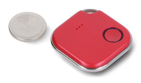 Shelly BLU Button1 - Bluetooth akční tlačítko a tlačítko pro aktivaci scény - červené