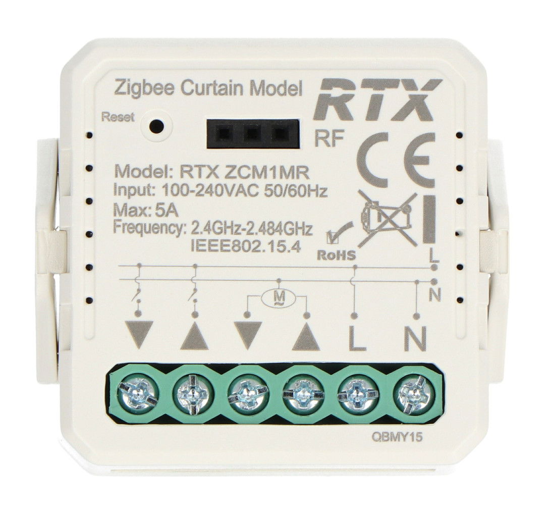 Tuya - ovladač rolet ZigBee - aplikace pro Android / iOS - RTX ZCM1MR