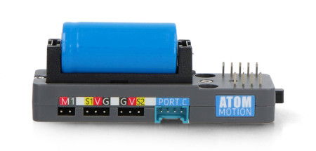 Atomic Motion Base - motor a servoregulátor - rozšiřující modul pro M5Atom - STM32F030 - M5Stack A090