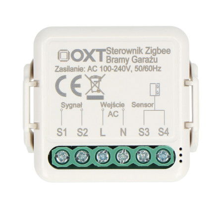 Tuya - ovladač brány s magnetickým senzorem - ZigBee - Android / iOS aplikace - OXT T250G