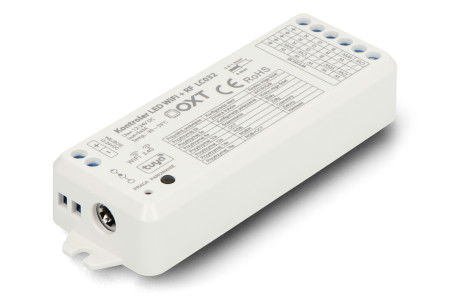 Tuya - RGBW + CCT 5v1 ovladač LED pásku - WiFi / RF SD - Android / iOS aplikace - OXT LC032