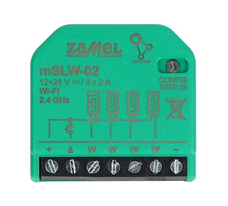 Zamel Supla mSLW-02 - 4x LED WiFi ovladač - Android / iOS aplikace