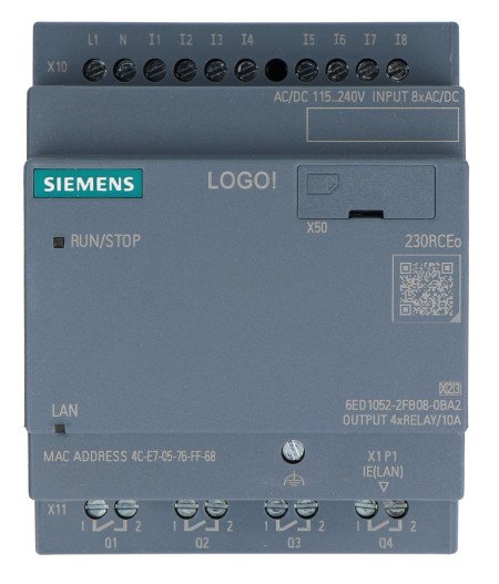 LOGO! 230RCEo - modul digitálních vstupů/výstupů - Siemens 6ED1052-2FB08-0BA2