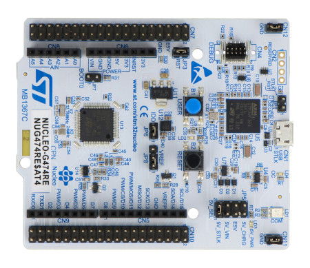 STM32 NUCLEO-G474RE - STM32G474RE - ARM Cortex M4