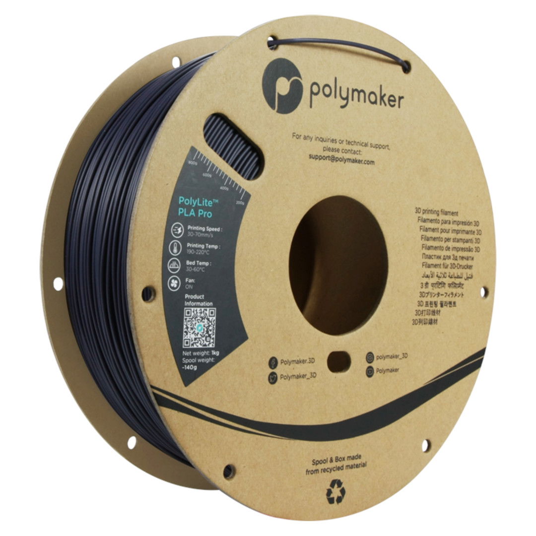 Polymaker na vlákna PolyLite PLA Pro 1,75 mm 1 kg - tmavě fialová