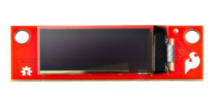 OLED displej modrý 0,91'' 128 x 32 px I2C - Qwiic - SparkFun LCD-24606