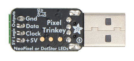 Pixel Trinkey - USB ovladač pro NeoPixel / DotStar - Adafruit 5953