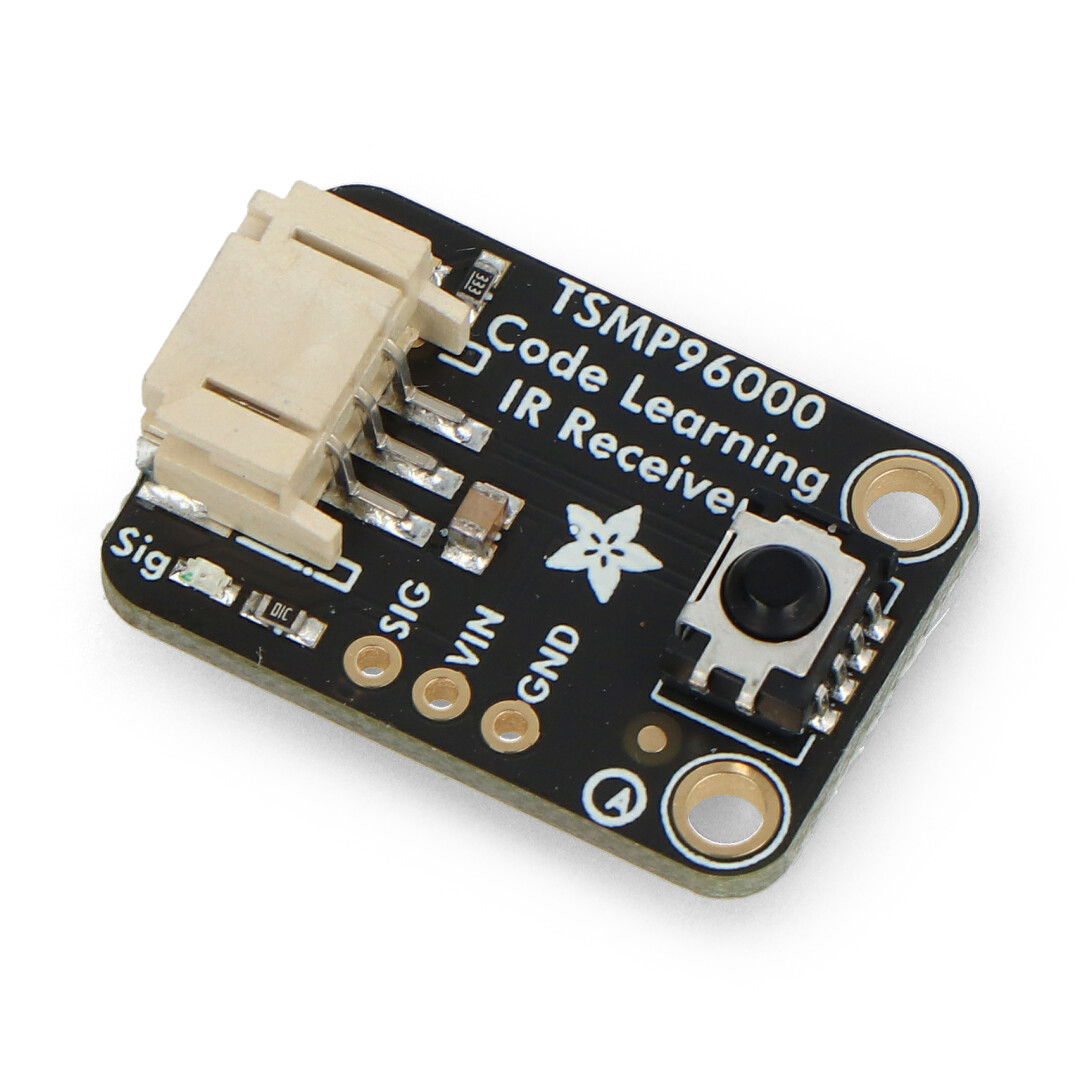 TSMP96000 Code Learning - IR přijímač 20 - 60 kHz - STEMMA JST PH 2 mm - Adafruit 5970