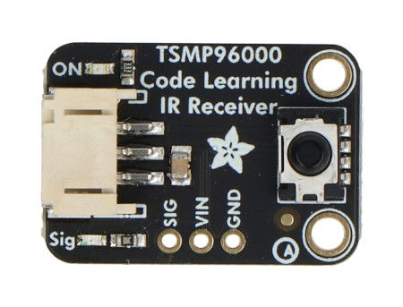 TSMP96000 Code Learning - IR přijímač 20 - 60 kHz - STEMMA JST PH 2 mm - Adafruit 5970