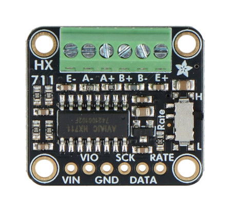 Modul s 24bitovým ADC převodníkem pro tenzometrické nosníky - HX711 - Adafruit 5974