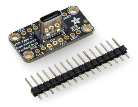 Oboustranný zásuvkový modul USB Type-C – konektor Breadboard – Adafruit 5993