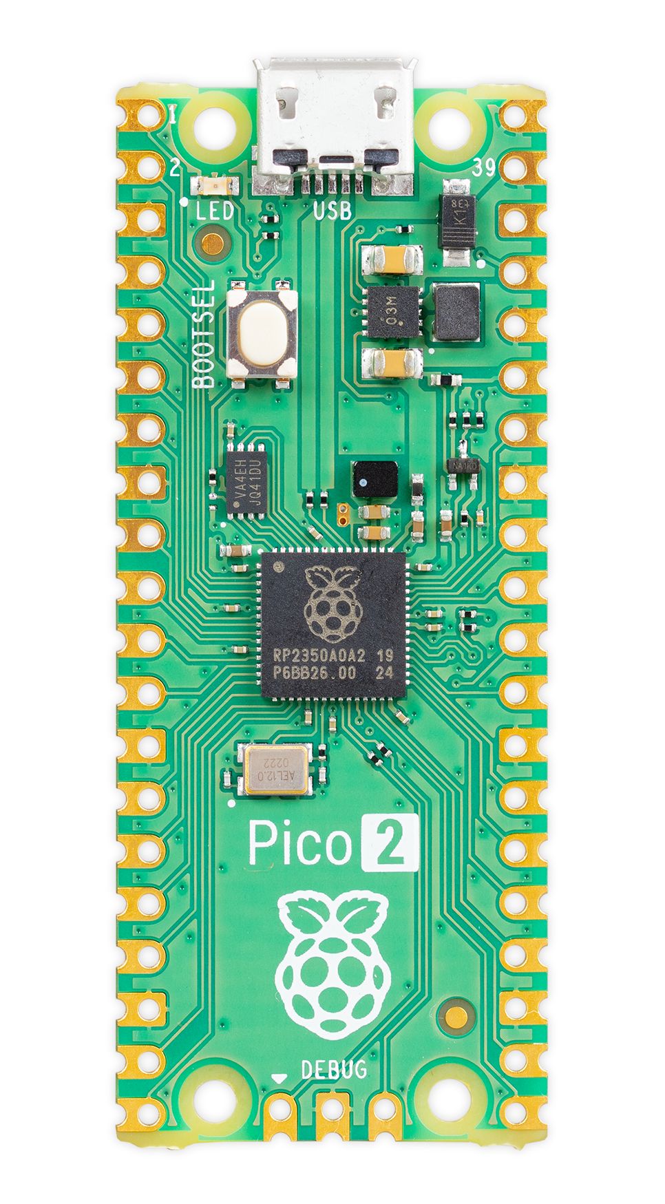 Raspberry Pi Pico 2 - RP2350 ARM Cortex M33