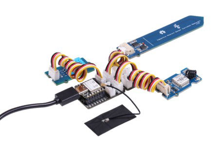 Startovací sada SenseCAP LoRaWAN - Multiplatformní brána LoRaWAN SenseCAP M2 + sada senzorů - ESP32-S3 - Seeedstudio 114993166