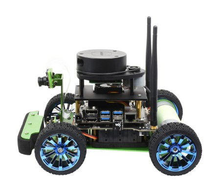 JetRacer Professional Verze ROS AI Kit B – 4kolová Al Robot Platform + Nvidia Jetson Nano Dev Kit – Waveshare 26801