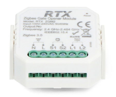 Tuya - ovladač brány s magnetickým senzorem - ZigBee - Android / iOS aplikace - RTX ZGM2