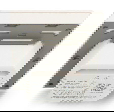 Sonoff M5-1C-80W - Chytrý nástěnný vypínač WiFi / Matter - 1-kanálový - Bílý
