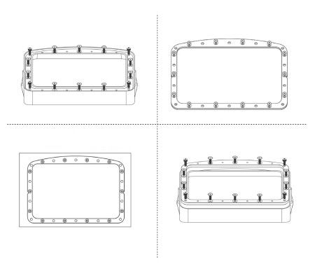 FEP fólie pro tiskárny Elegoo Mars 4 / 5 / 5 Ultra 3D - 206 x 146 mm - 5 ks.