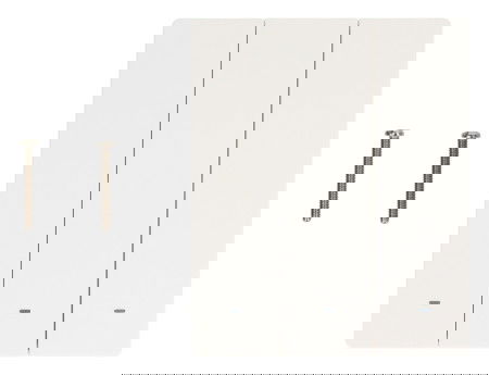 Sonoff M5-3C-80W - Smart Wall Switch WiFi / Matter - 3-kanálový - Bílý