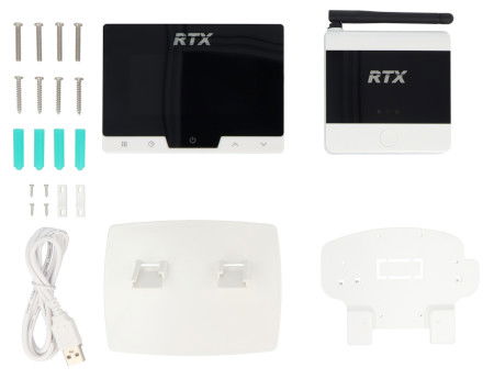 Tuya - regulátor topení s LED displejem - WiFi - Android/iOS aplikace - RTX WRT3