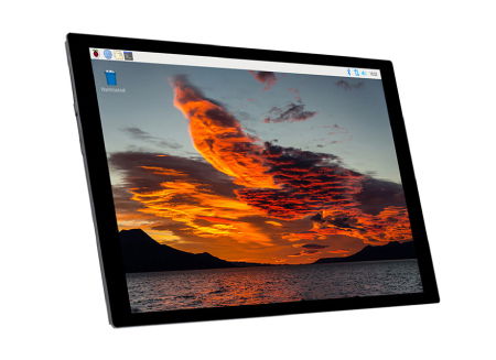 LCD IPS 8'' 1280 x 800 px kapacitní dotykový displej HDMI + USB pro Raspberry Pi, Jetson Nano a PC - Waveshare 23741