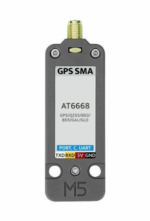 Jednotka GPS / BDS s anténou SMA - AT6668 - Rozšiřující modul jednotky - M5Stack U190