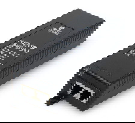 Raspberry Pi PoE+ Injector - oficiální PoE napájecí zdroj - RJ45 - se zásuvkou IEC - 30 W - pro Raspberry Pi - černý