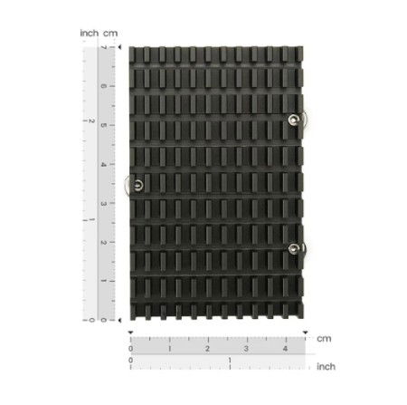 Hliníkový chladič pro LattePanda Mu - 70 x 45 x 11 mm - DFRobot FIT0982