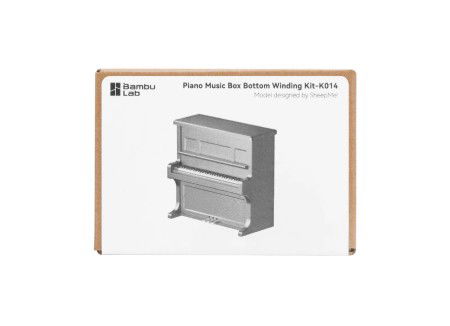 Stavebnice na navíjení hudební skříňky klavíru-014 - stavebnice hudební skříňky - Bambu Lab