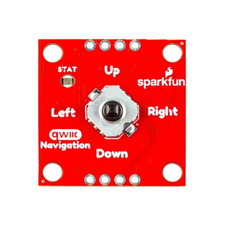 Modul navigačního přepínače - joystick s tlačítkem - I2C - Qwiic - SparkFun PRT-27576